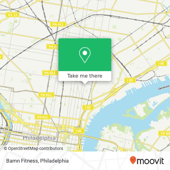 Bamn Fitness map