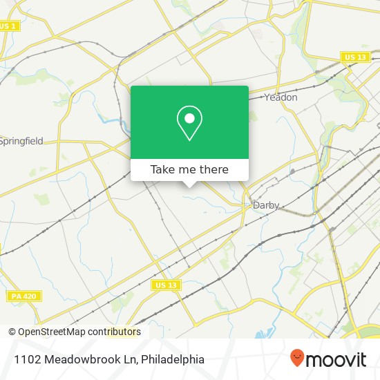 1102 Meadowbrook Ln map