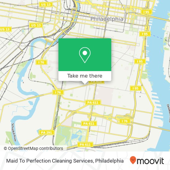 Maid To Perfection Cleaning Services map