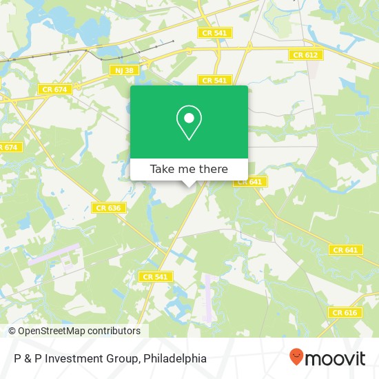 P & P Investment Group map