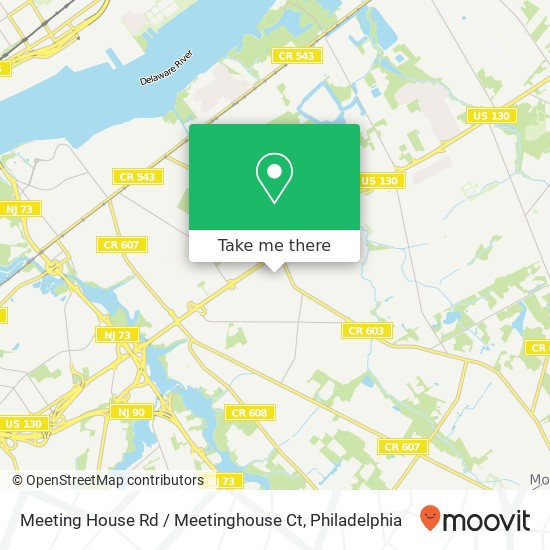 Meeting House Rd / Meetinghouse Ct map