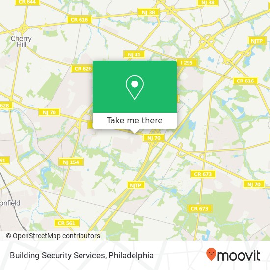 Building Security Services map