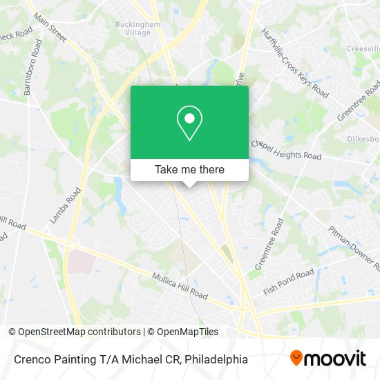 Mapa de Crenco Painting T/A Michael CR