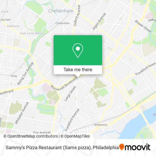 Sammy's Pizza Restaurant (Sams pizza) map