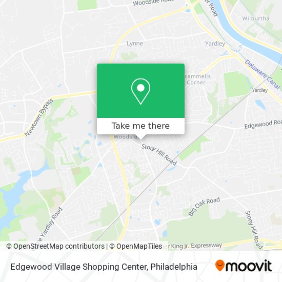 Mapa de Edgewood Village Shopping Center