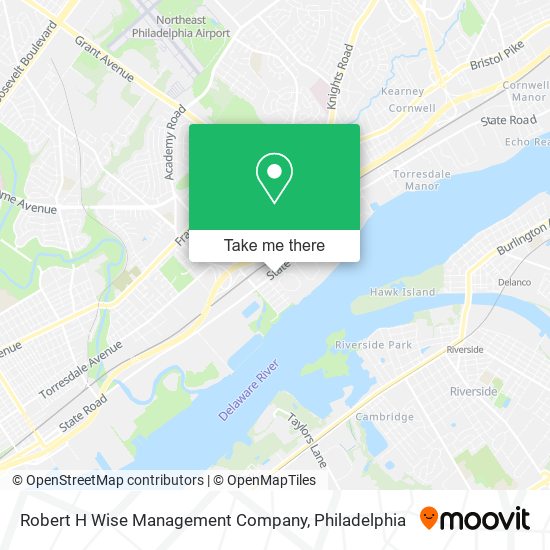 Mapa de Robert H Wise Management Company