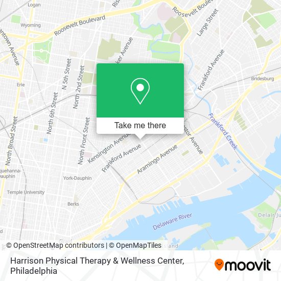 Harrison Physical Therapy & Wellness Center map