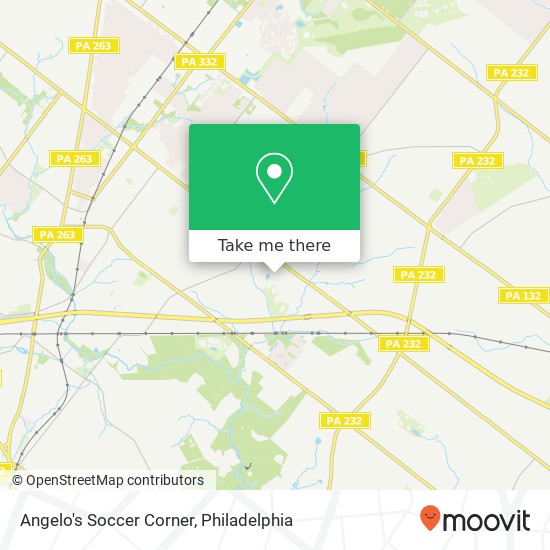 Angelo's Soccer Corner map