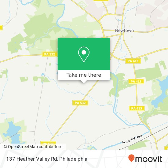 Mapa de 137 Heather Valley Rd