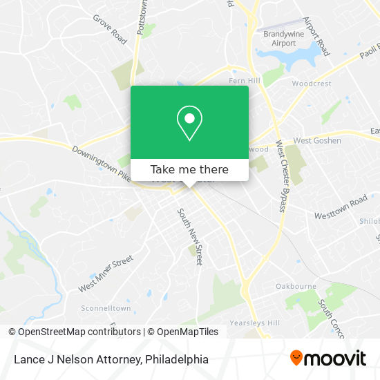 Mapa de Lance J Nelson Attorney