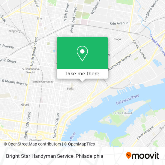 Bright Star Handyman Service map