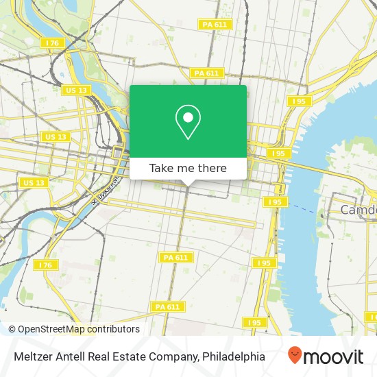 Meltzer Antell Real Estate Company map