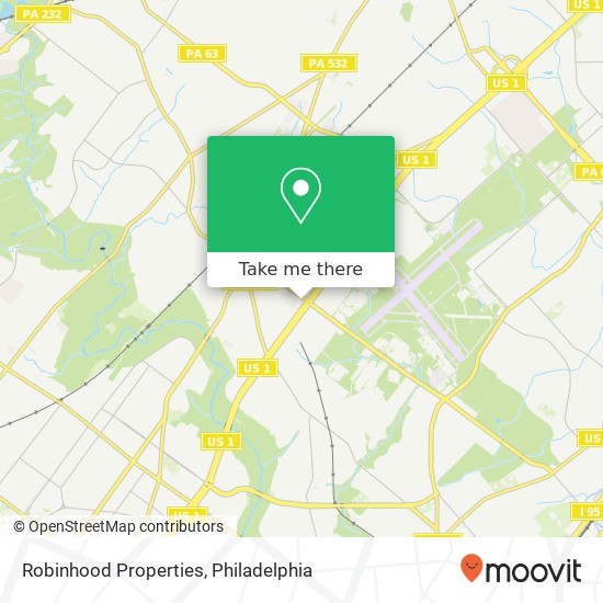 Mapa de Robinhood Properties
