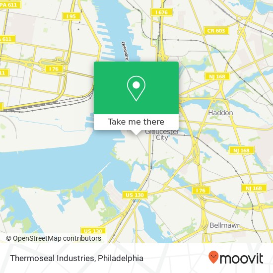 Thermoseal Industries map