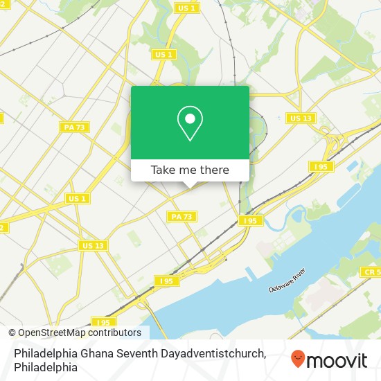 Mapa de Philadelphia Ghana Seventh Dayadventistchurch