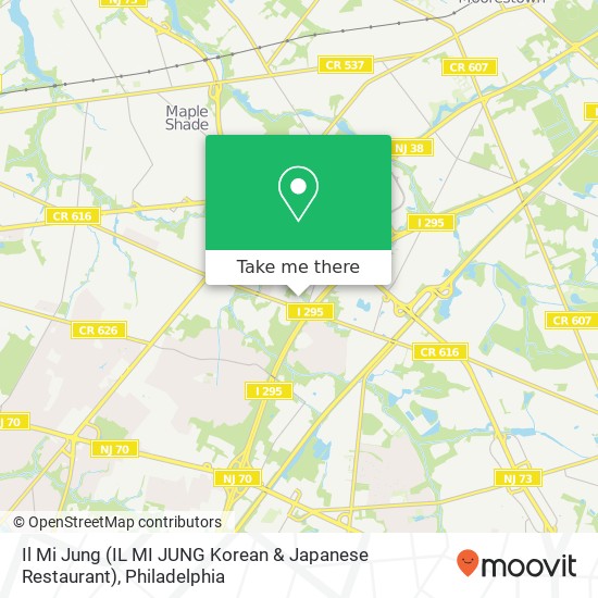 Mapa de Il Mi Jung (IL MI JUNG Korean & Japanese Restaurant)