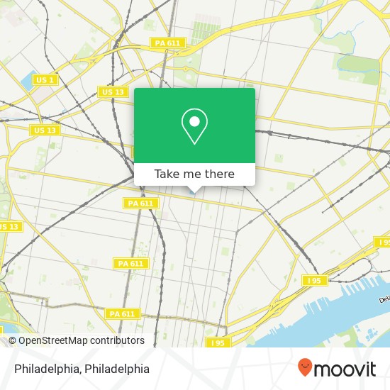 Mapa de Philadelphia