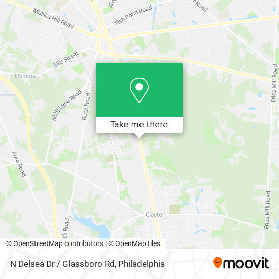 Mapa de N Delsea Dr / Glassboro Rd