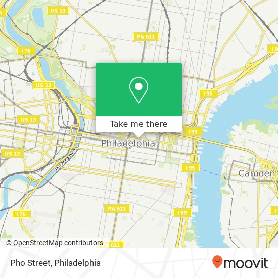 Pho Street map