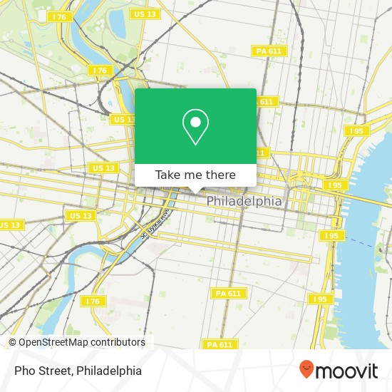 Pho Street map