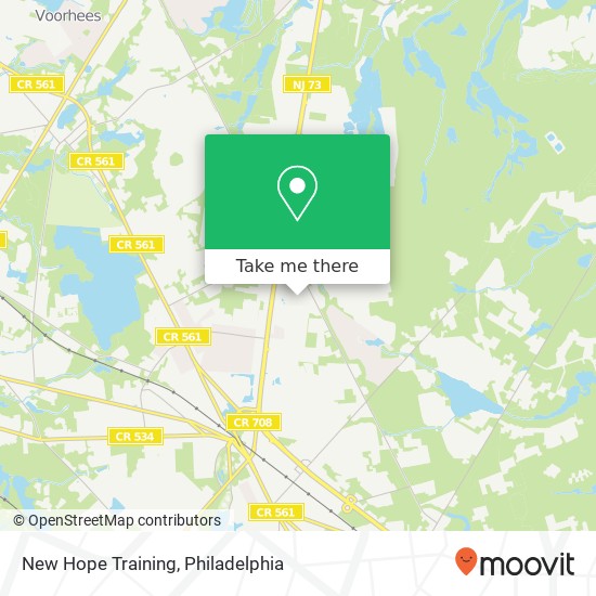 New Hope Training map