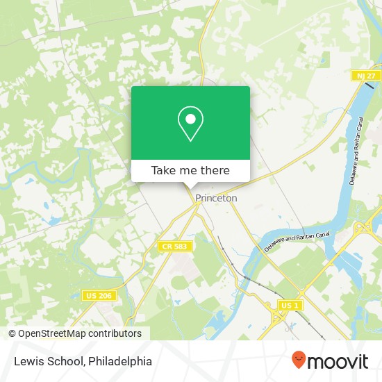 Mapa de Lewis School