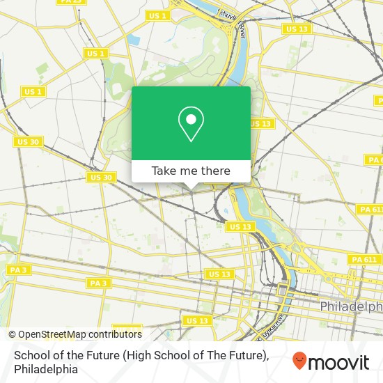 School of the Future (High School of The Future) map