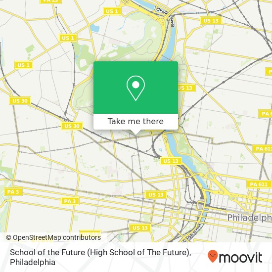 Mapa de School of the Future (High School of The Future)