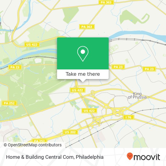 Home & Building Central Com map