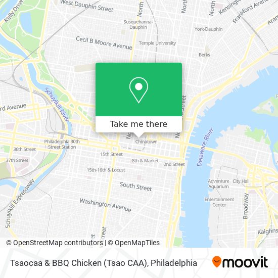 Mapa de Tsaocaa & BBQ Chicken (Tsao CAA)