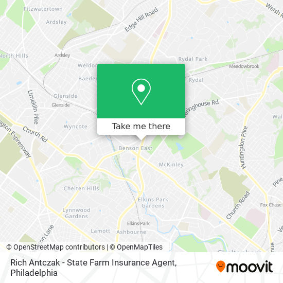 Mapa de Rich Antczak - State Farm Insurance Agent