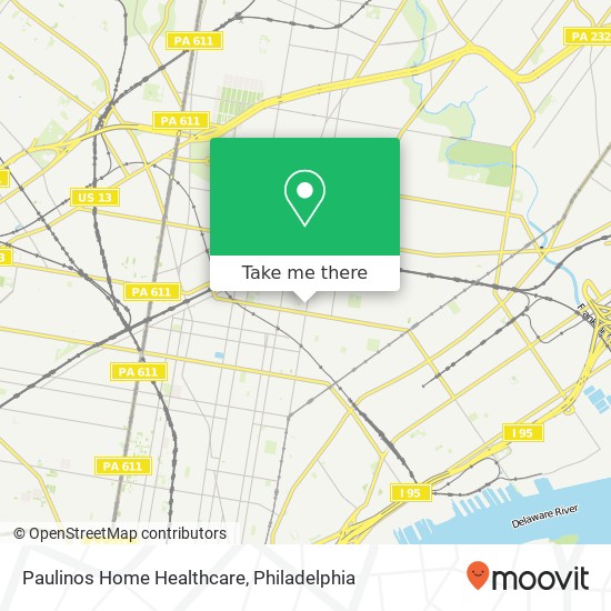 Paulinos Home Healthcare map