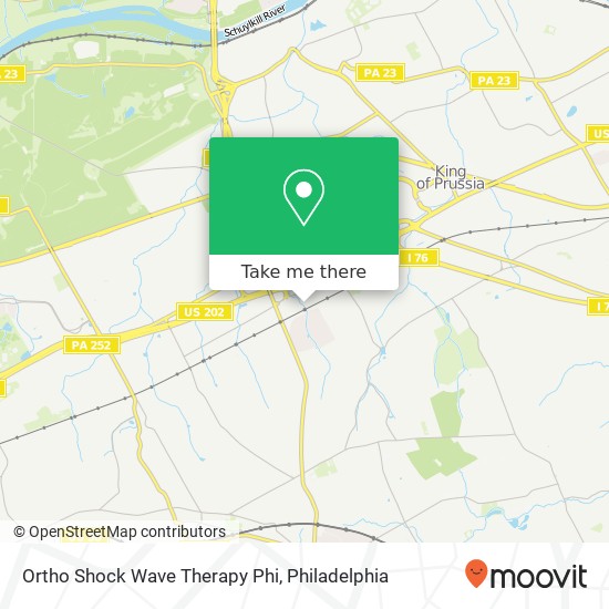 Ortho Shock Wave Therapy Phi map
