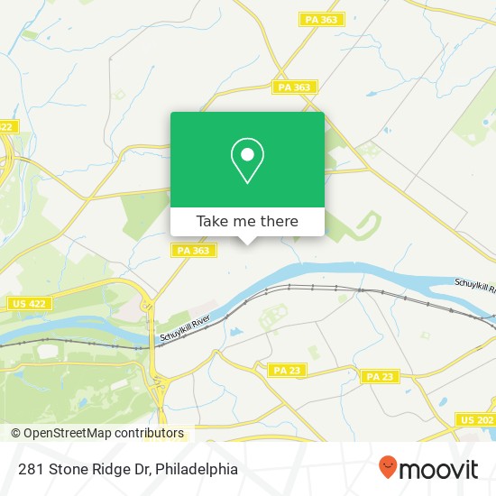 281 Stone Ridge Dr map