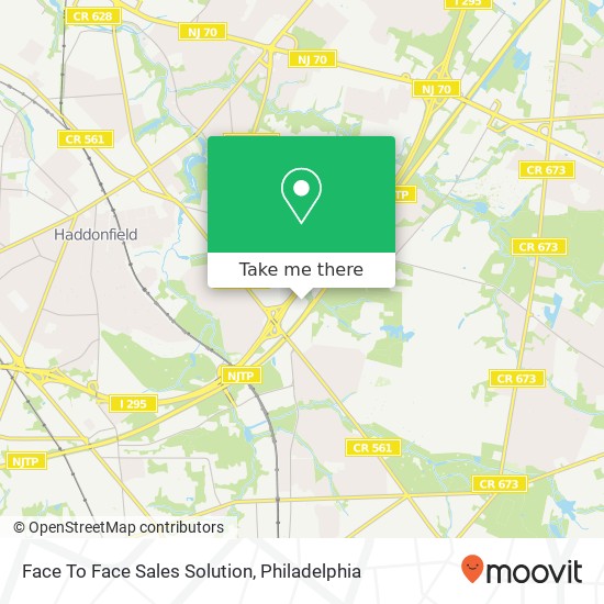 Face To Face Sales Solution map