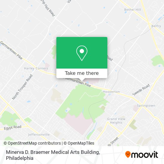 Mapa de Minerva D. Braemer Medical Arts Building