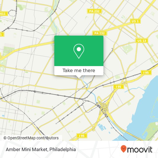 Amber Mini Market map