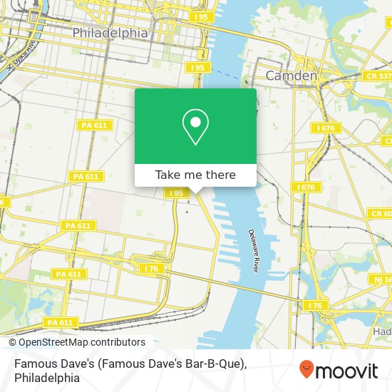 Famous Dave's (Famous Dave's Bar-B-Que) map