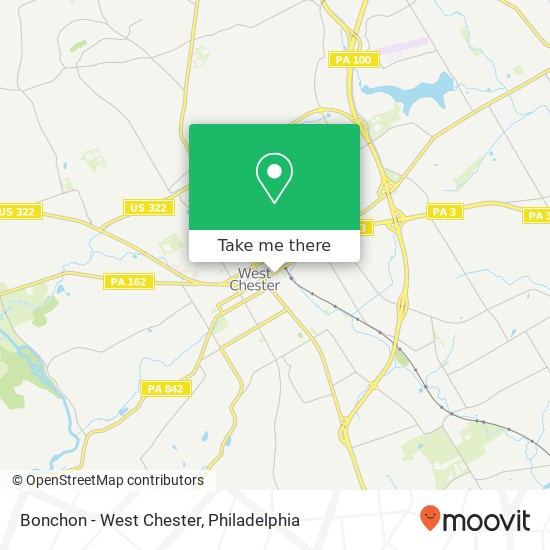 Bonchon - West Chester map