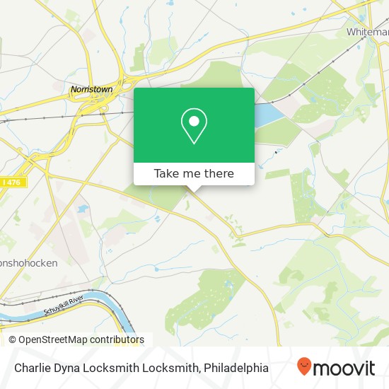 Mapa de Charlie Dyna Locksmith Locksmith