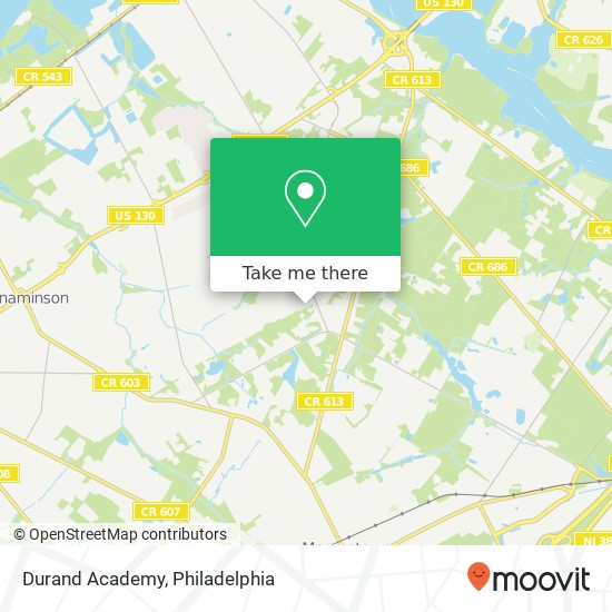 Mapa de Durand Academy