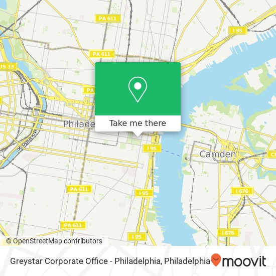 Greystar Corporate Office - Philadelphia map