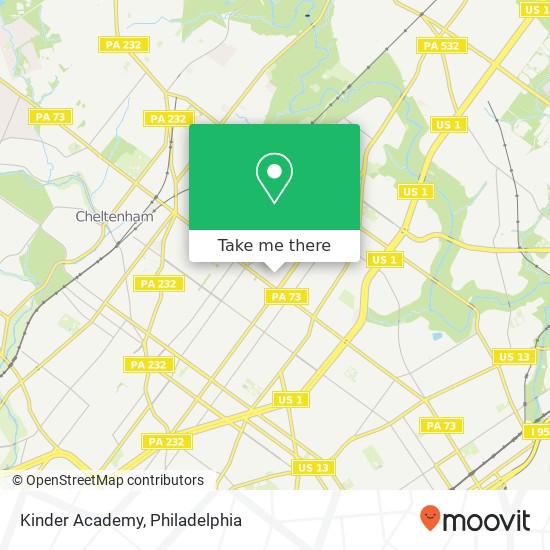 Mapa de Kinder Academy