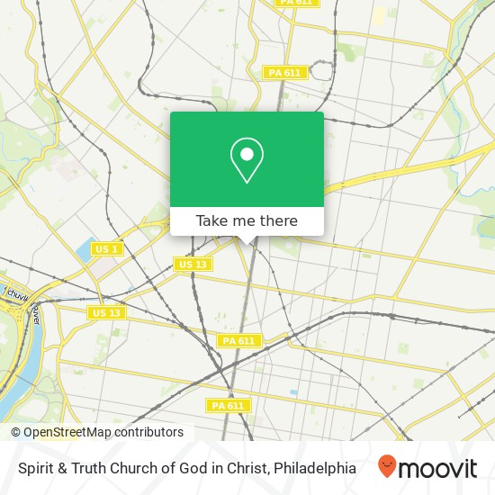 Spirit & Truth Church of God in Christ map