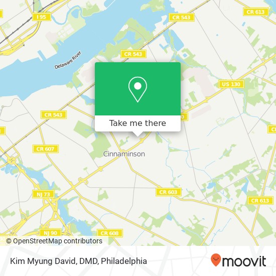 Mapa de Kim Myung David, DMD