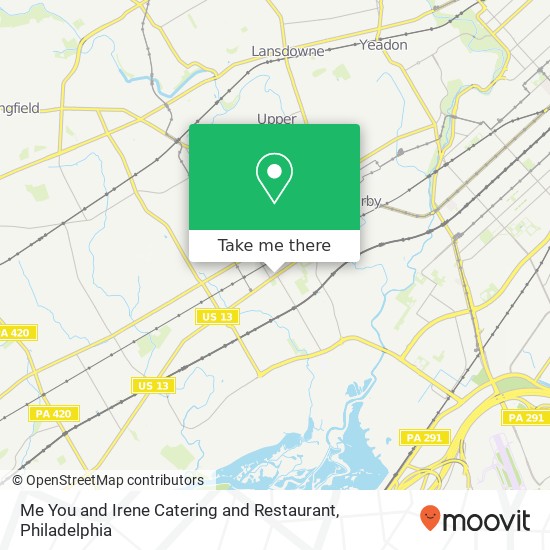 Me You and Irene Catering and Restaurant map