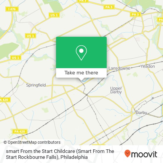 Mapa de smart From the Start Childcare (Smart From The Start Rockbourne Falls)