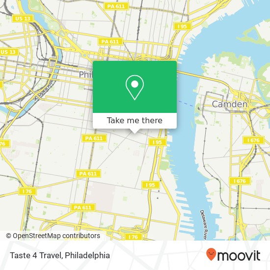 Taste 4 Travel map