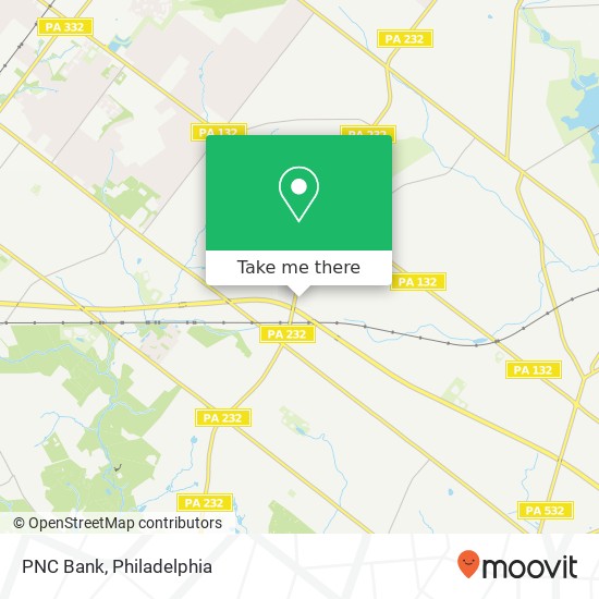 PNC Bank map