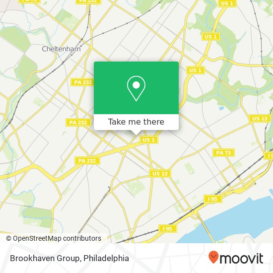 Brookhaven Group map